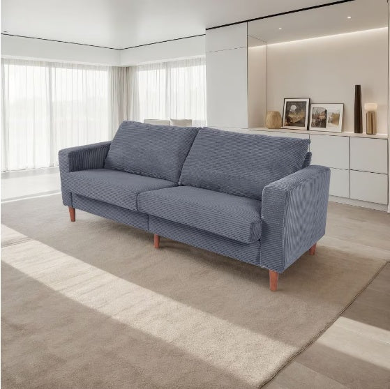 Grey Linen Sofa