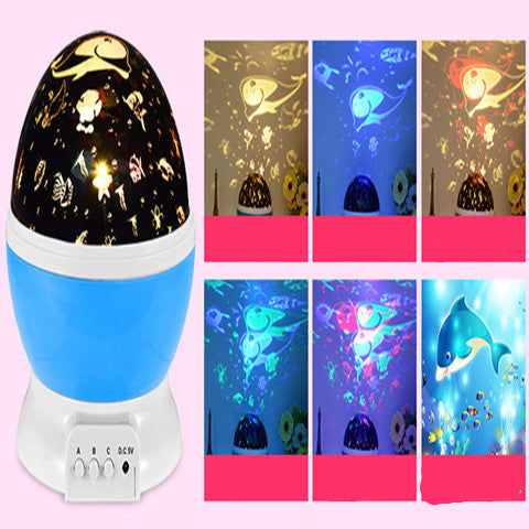 Rotating Starry Sky LED Projector Lamp