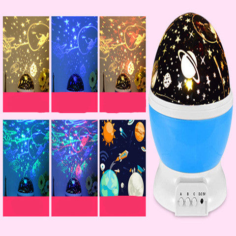 Rotating Starry Sky LED Projector Lamp