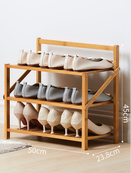 Simple Shoe Rack Solid At Home Entrance