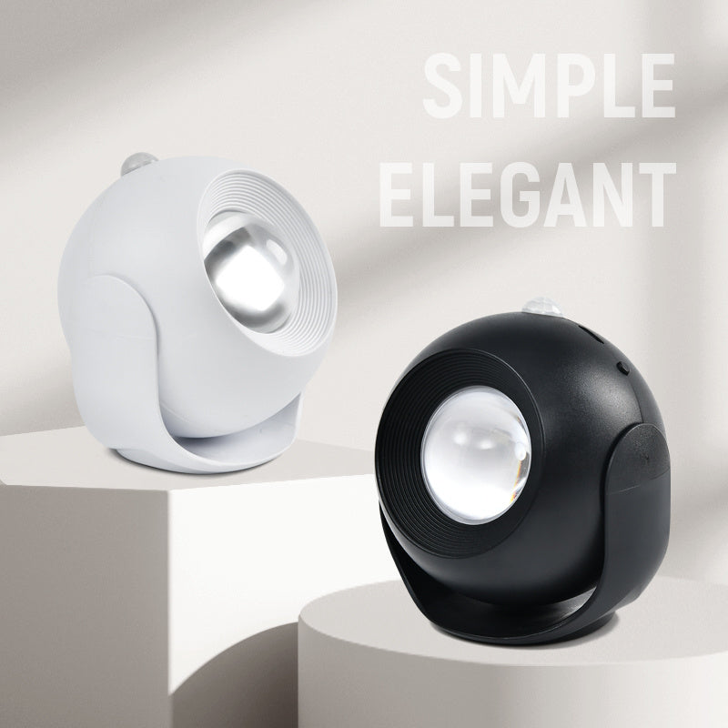 Регульований кут освітлення для датчиків людини, бездротове освітлення для заходу сонця, прожектор для приміщень, світильник для коридору, настінний світильник для вітальні, акумуляторний та встановлений сухий акумулятор