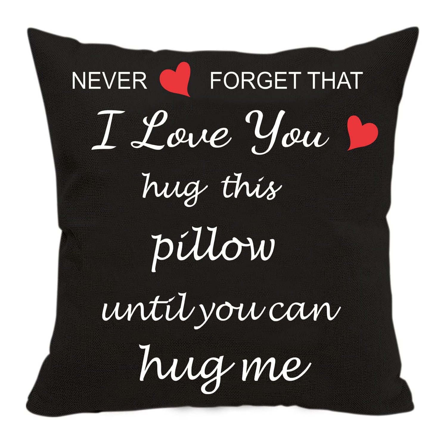 Simple Style Linen Throw Pillowcase