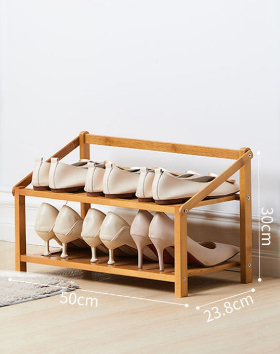 Simple Shoe Rack Solid At Home Entrance