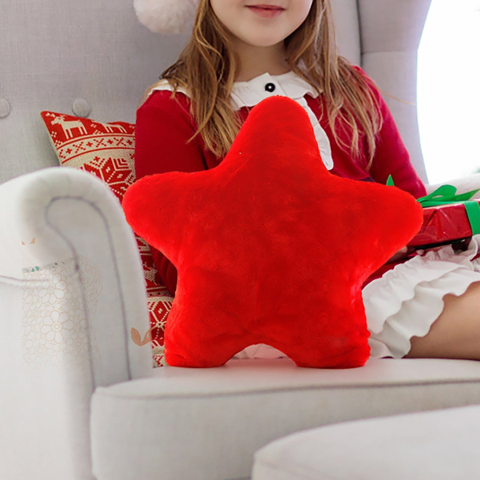 Five-pointed Star Throw Pillow Toy