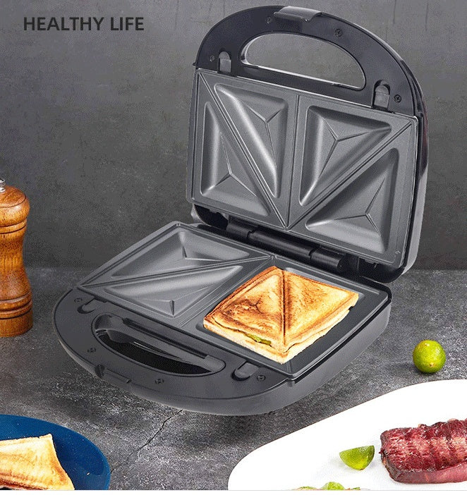 6-in-1 Breakfast Maker – Waffle, Sandwich & Grill Press
