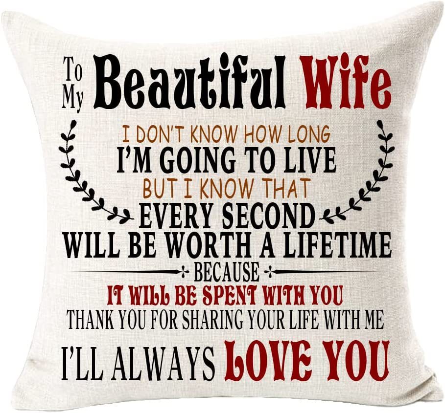 Simple Style Linen Throw Pillowcase