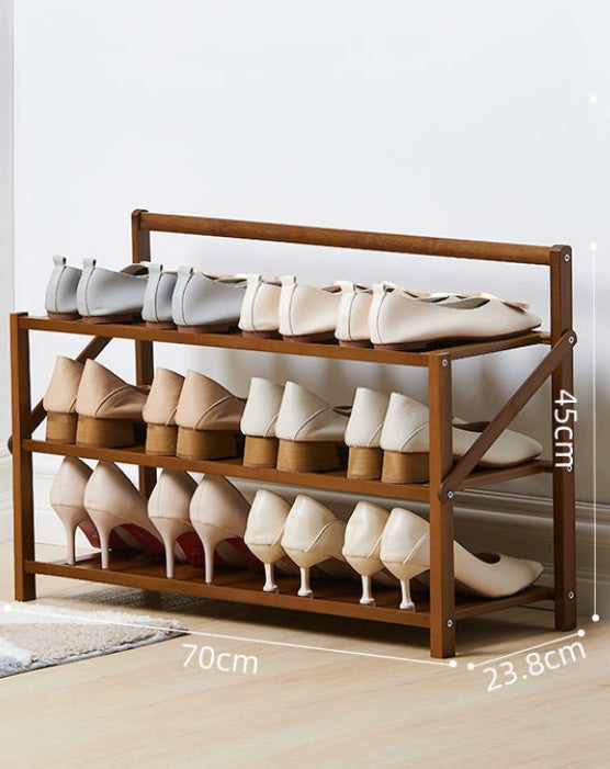 Simple Shoe Rack Solid At Home Entrance