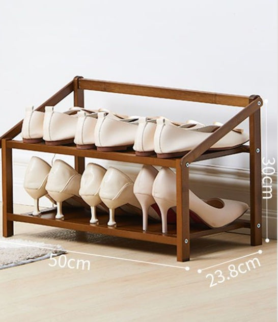Simple Shoe Rack Solid At Home Entrance
