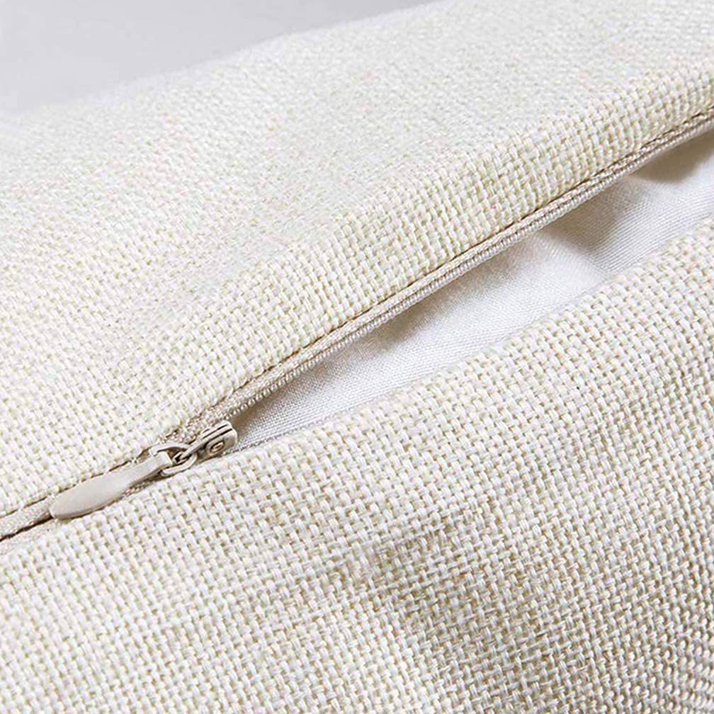 Simple Style Linen Throw Pillowcase