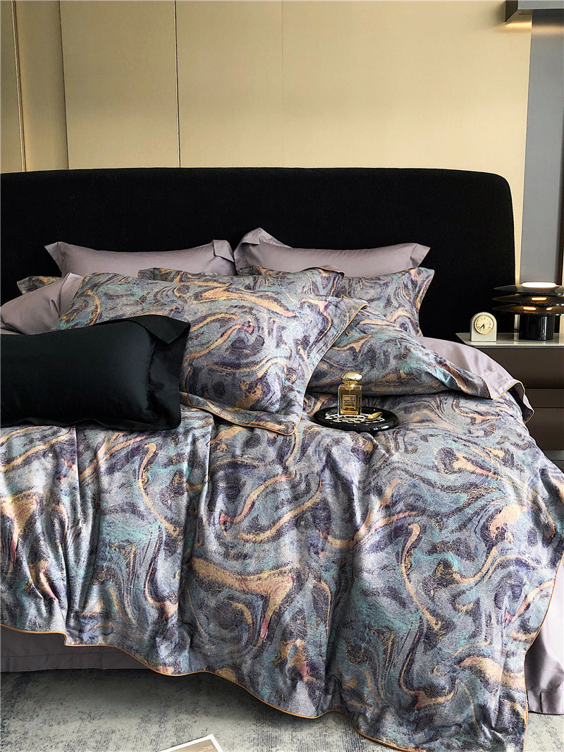 Soft Printed Cotton Bedding Set
