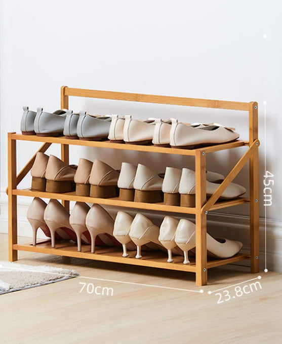 Simple Shoe Rack Solid At Home Entrance