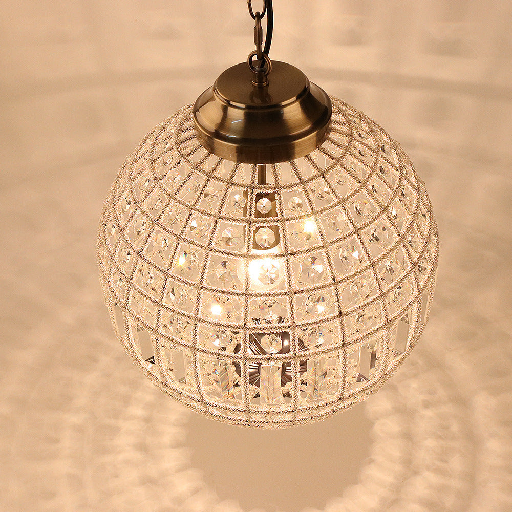 Living Room B & B Ball Crystal Lamp