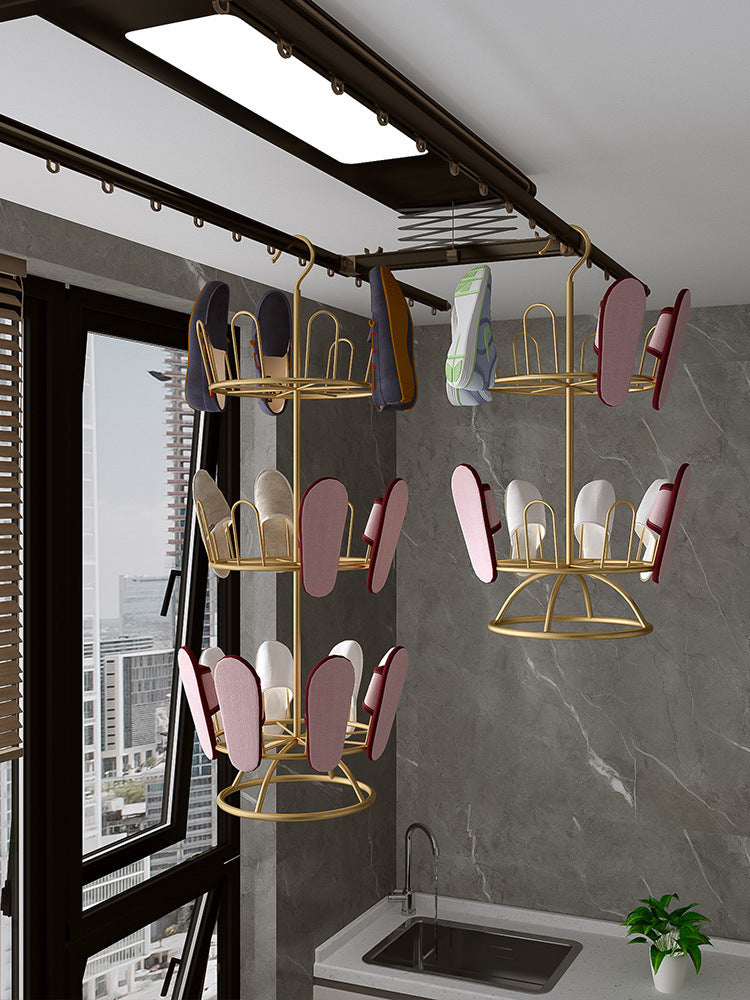 Multi-layer Iron Shoe Rack