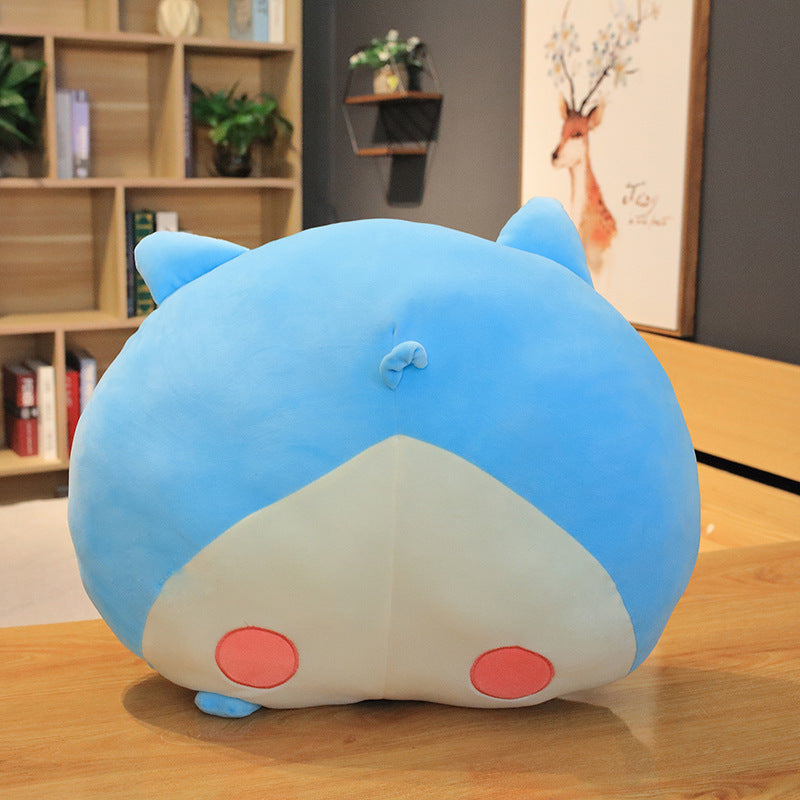 Corgi butt plush throw pillow