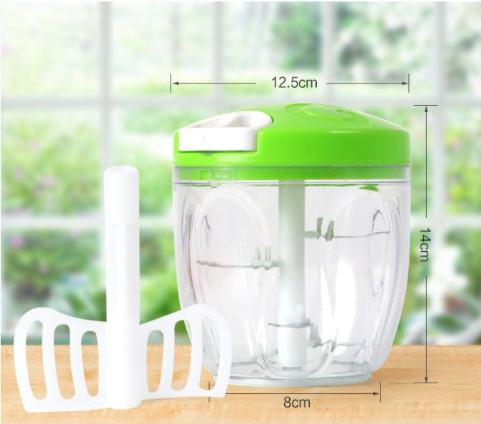 Багатофункціональний високошвидкісний подрібнювач ручний м'ясорубка кухонне приладдя