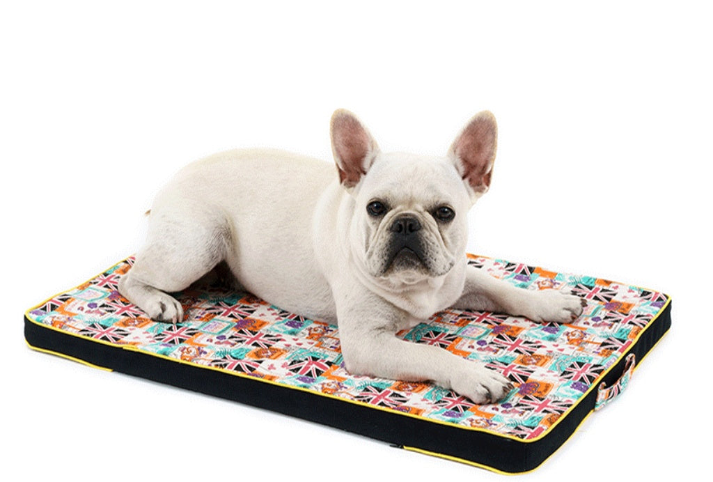 Printed Comfort Pet Bed Mat