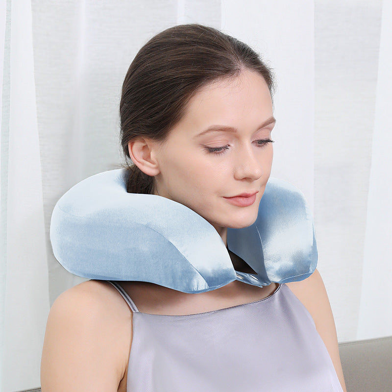 Silk U-shape Neck Pillow
