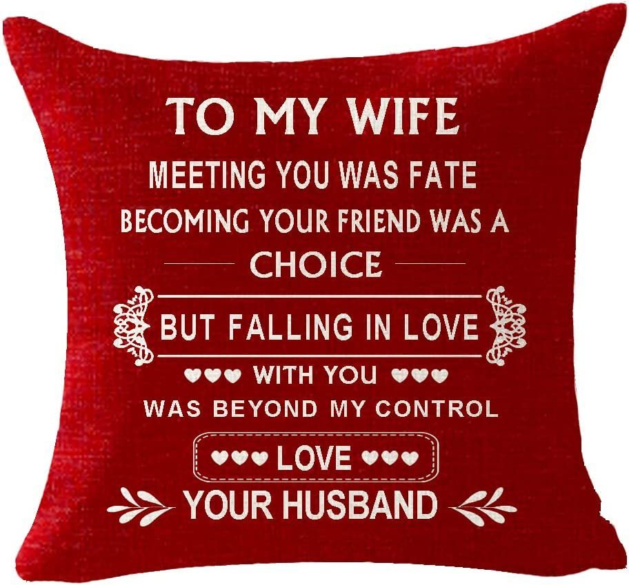 Simple Style Linen Throw Pillowcase