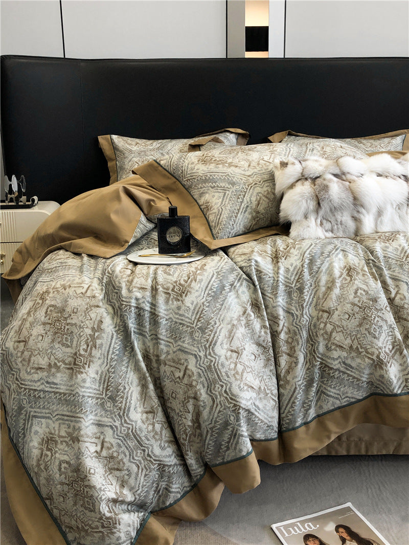 Soft Printed Cotton Bedding Set