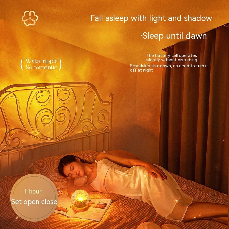 Water Ripple Atmosphere Projector Small Night Lamp