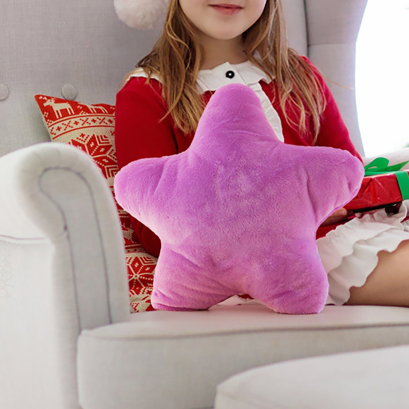 Five-pointed Star Throw Pillow Toy