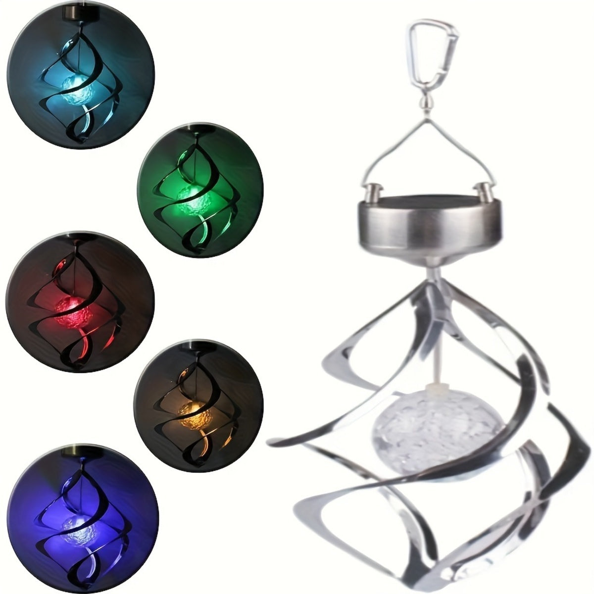LED Wind Chime Light – Outdoor Garden Decor