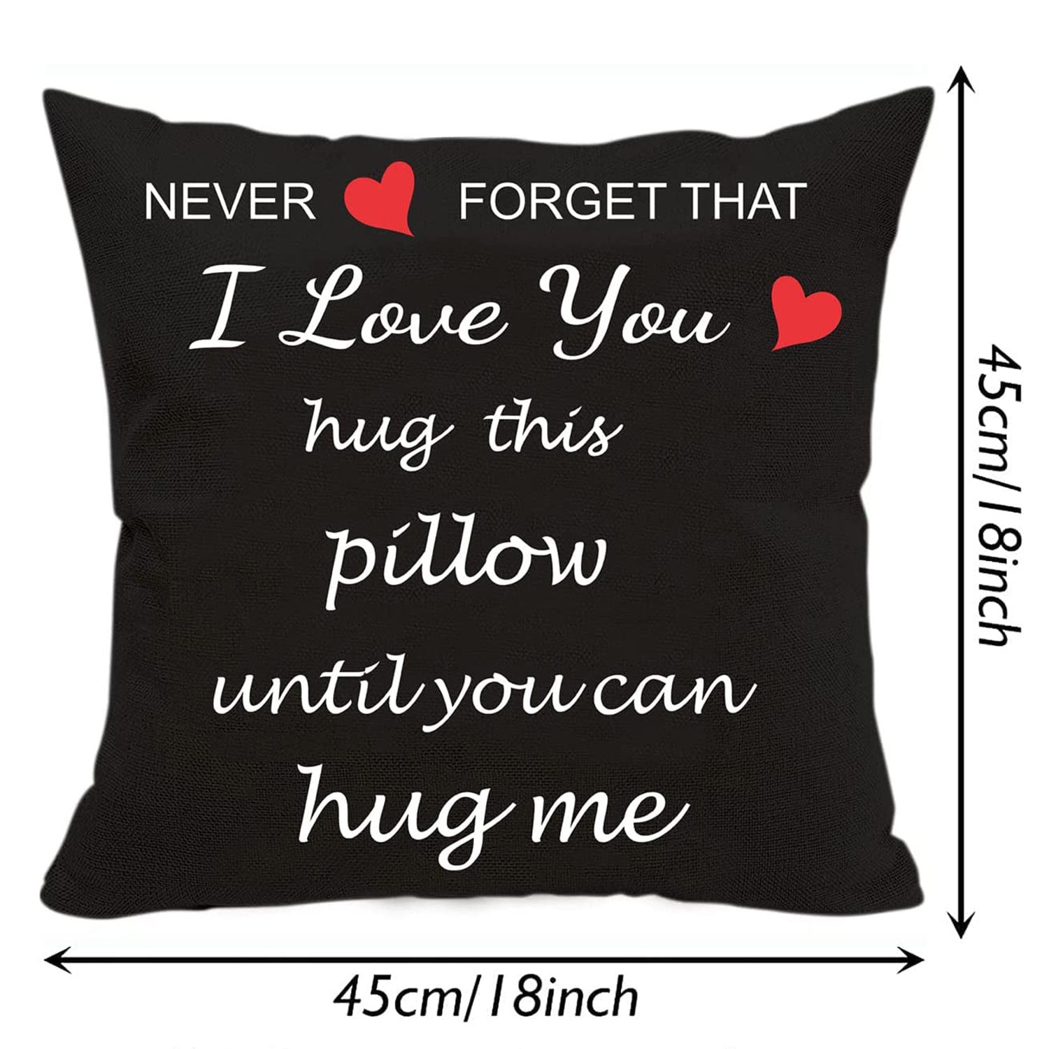 Simple Style Linen Throw Pillowcase