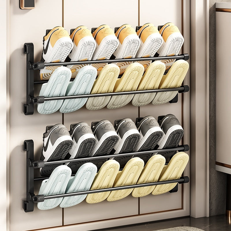 Punch-free Wall-mounted Shoe Rack