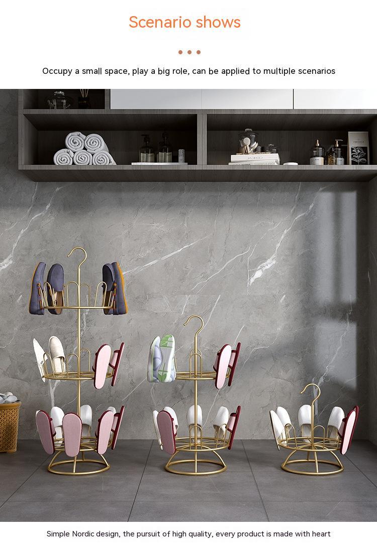 Multi-layer Iron Shoe Rack