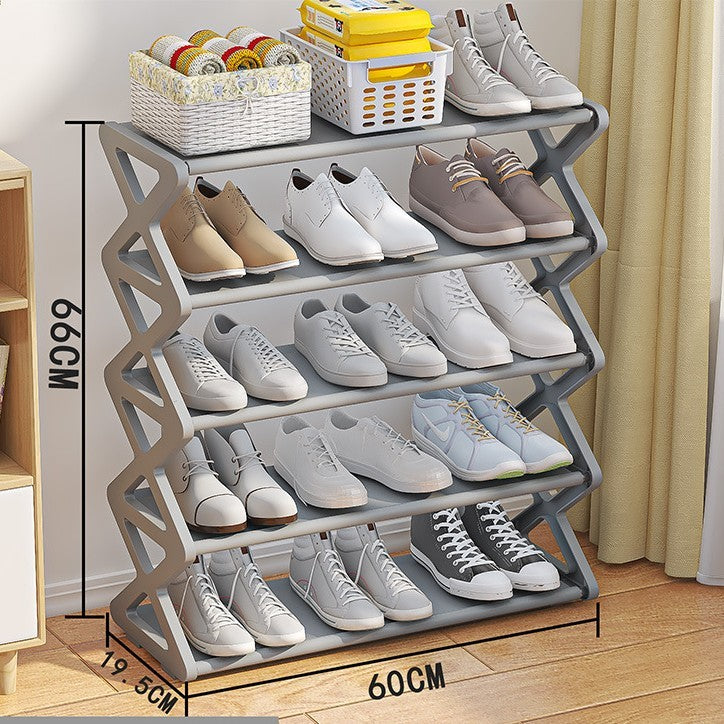 X-shaped Shoe Rack
