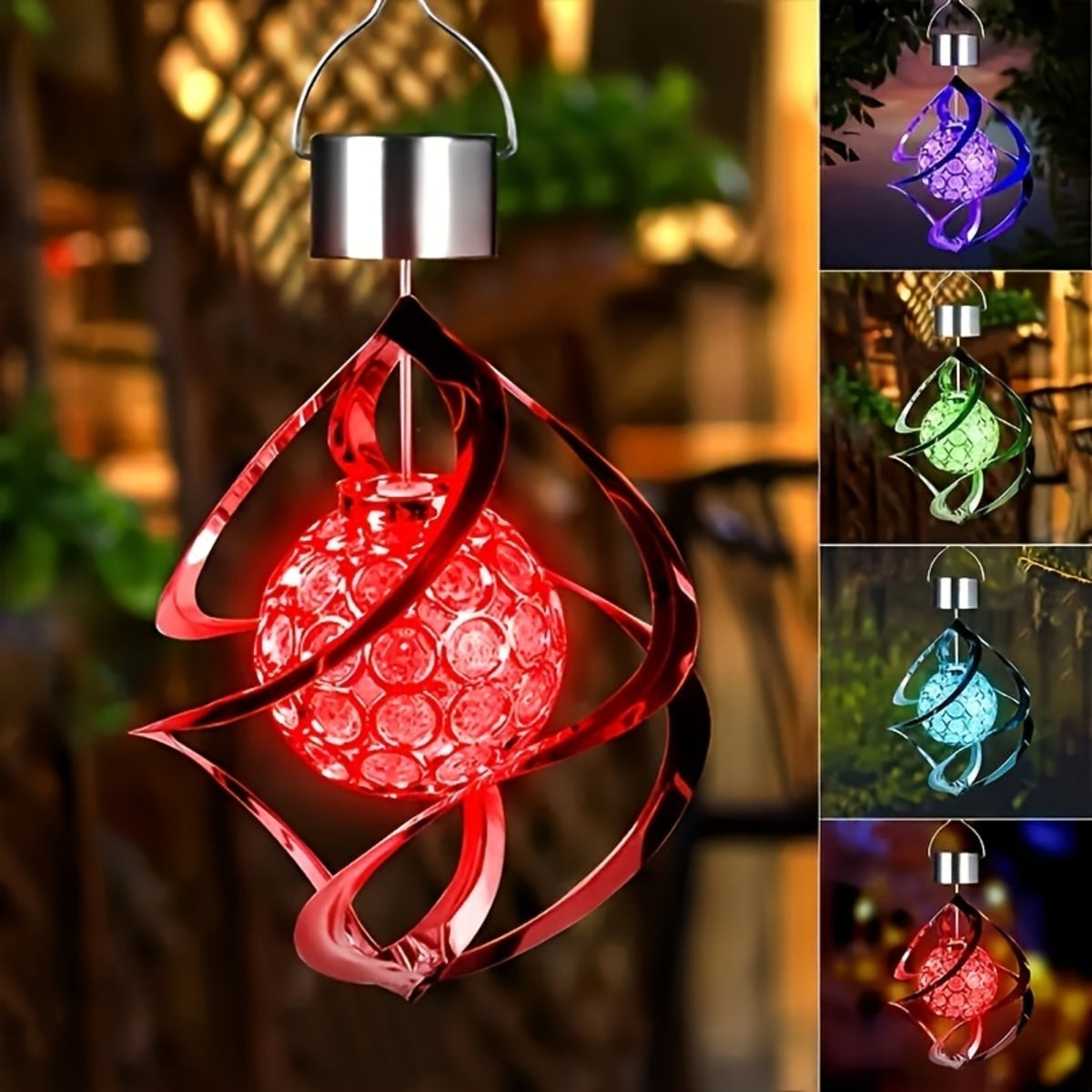 LED Wind Chime Light – Outdoor Garden Decor