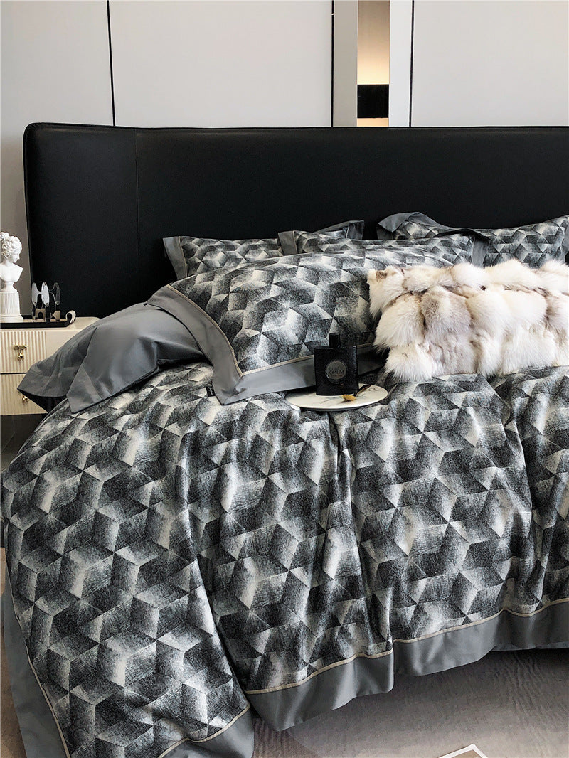 Soft Printed Cotton Bedding Set