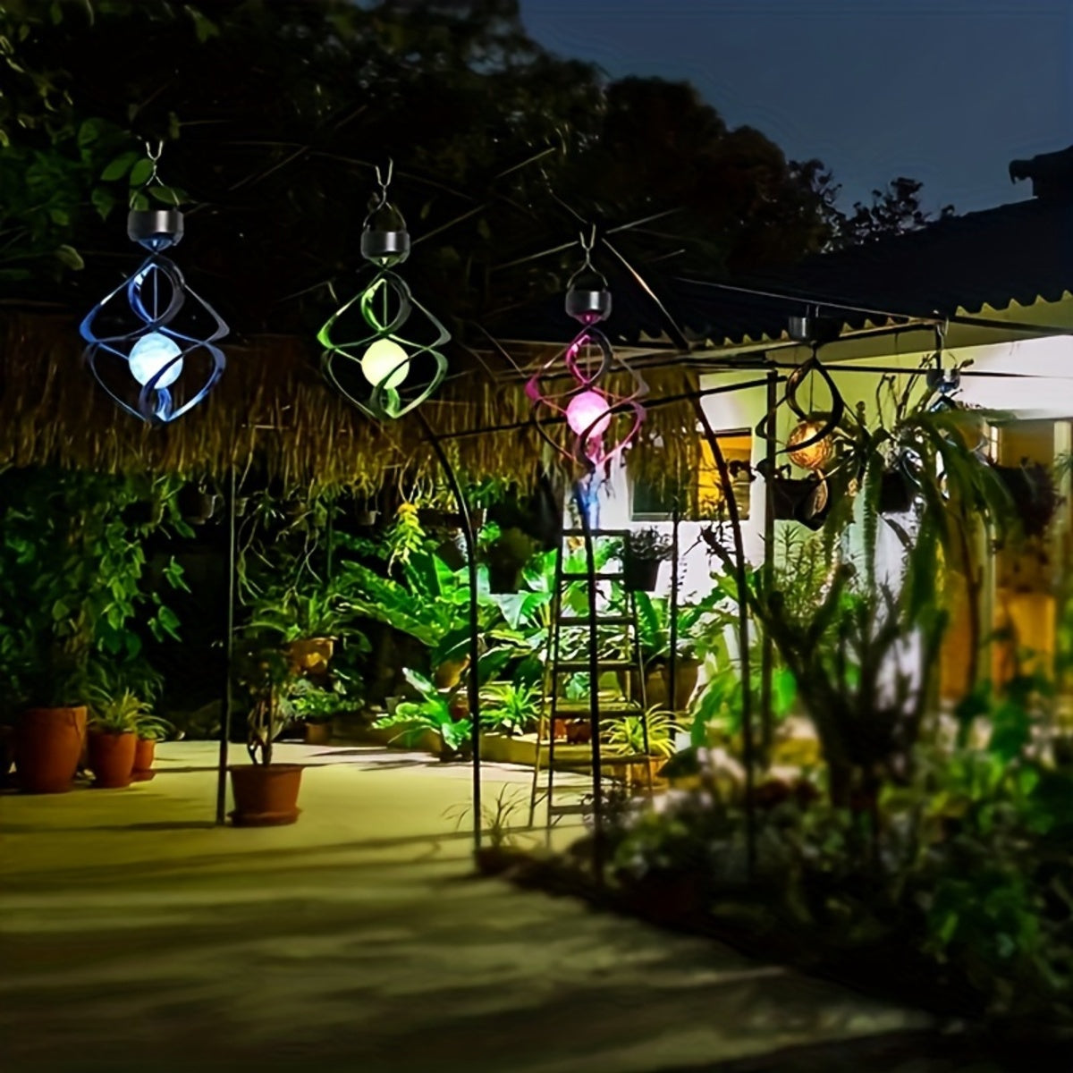 LED Wind Chime Light – Outdoor Garden Decor