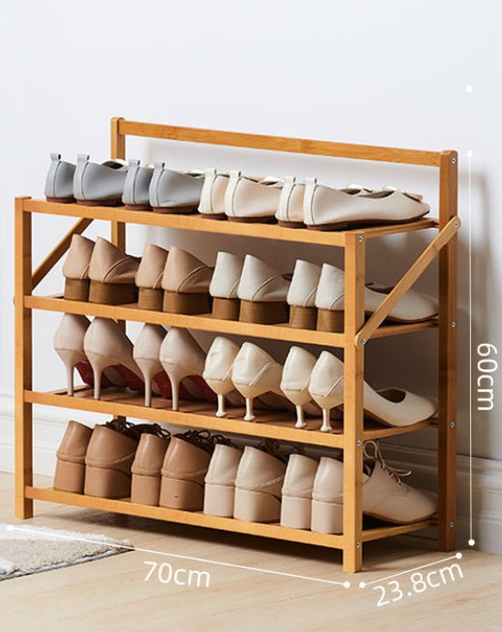 Simple Shoe Rack Solid At Home Entrance