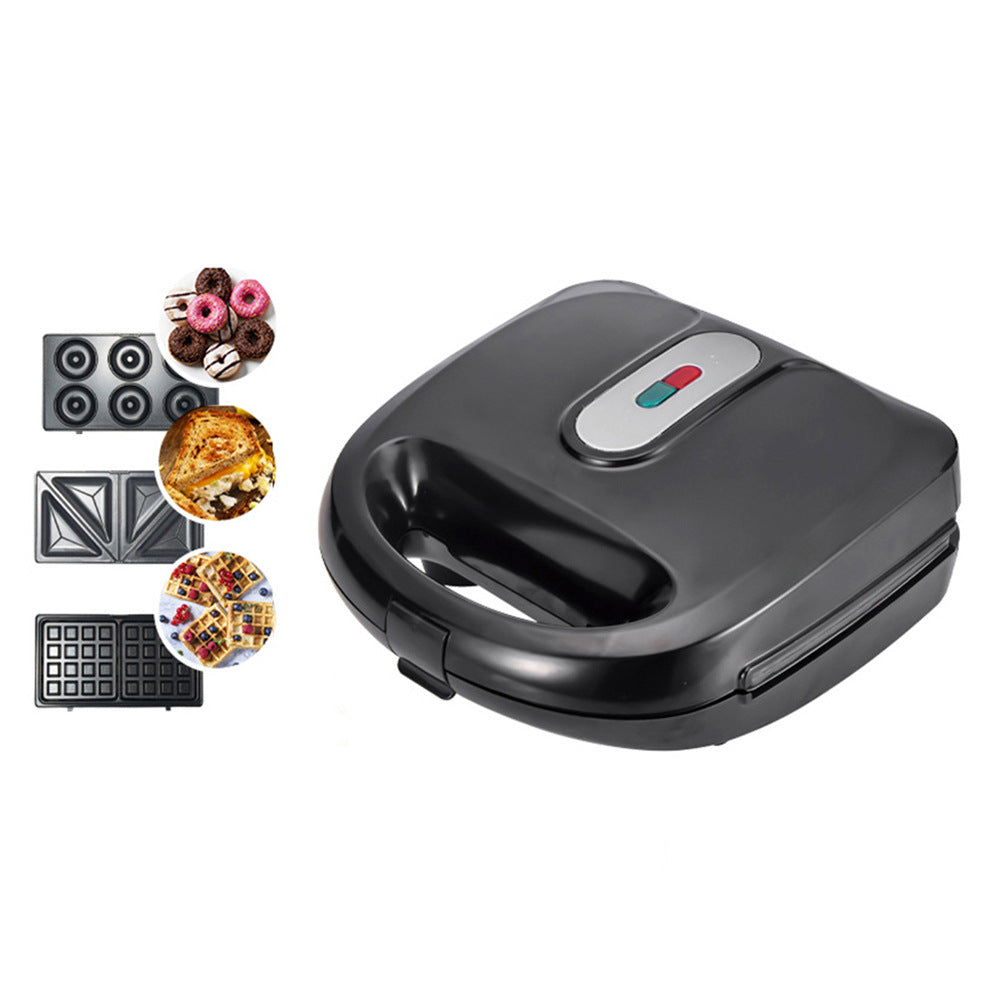 6-in-1 Breakfast Maker – Waffle, Sandwich & Grill Press