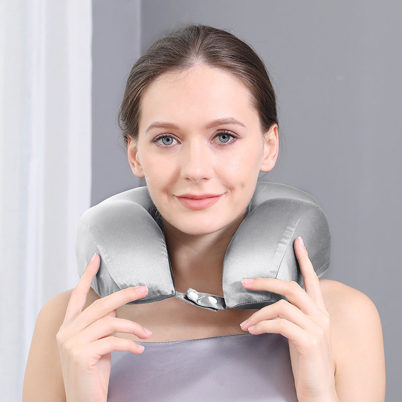 Silk U-shape Neck Pillow