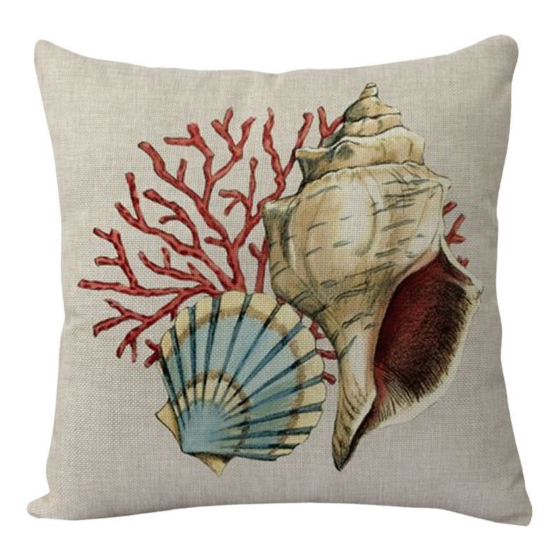 Turtle Printed Throw Pillow Cases