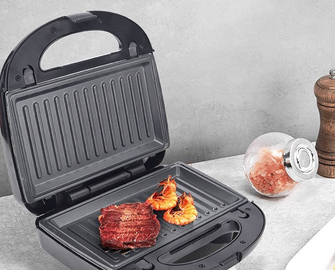 6-in-1 Breakfast Maker – Waffle, Sandwich & Grill Press