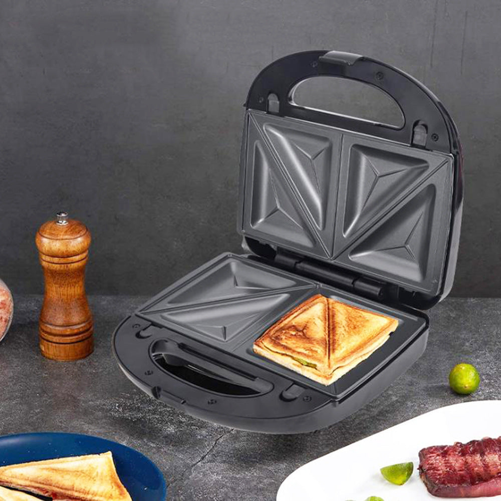 6-in-1 Breakfast Maker – Waffle, Sandwich & Grill Press