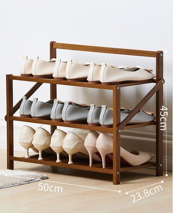 Simple Shoe Rack Solid At Home Entrance
