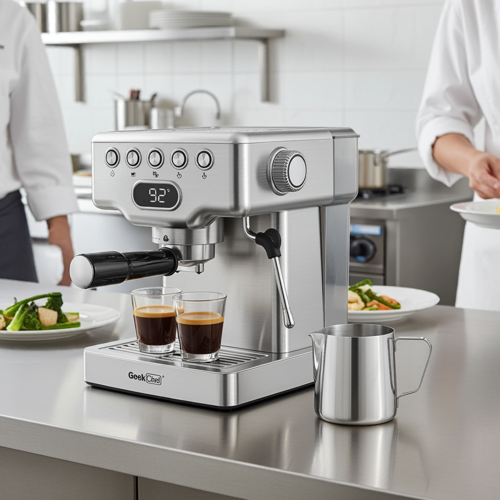 Еспресо-машина Geek Chef